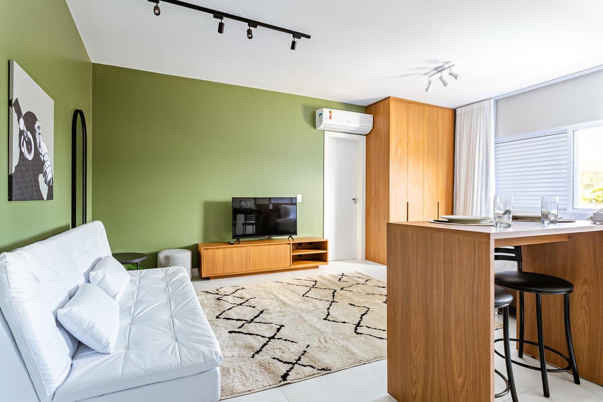 Predio Com Apartamentos Completos, Com Piscina E A Passos Da Praia - Agua Marinha フロリアノポリス エクステリア 写真