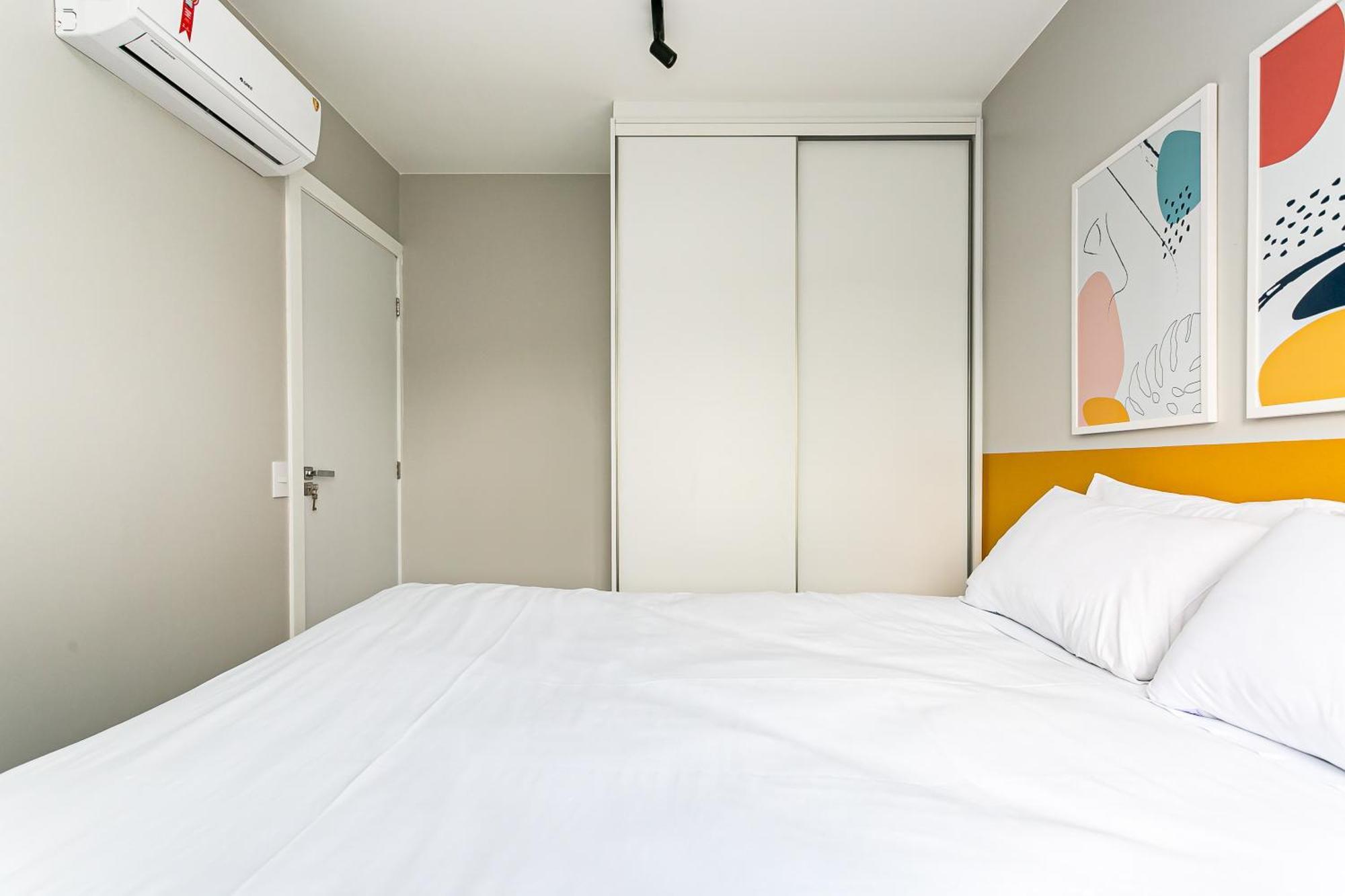Predio Com Apartamentos Completos, Com Piscina E A Passos Da Praia - Agua Marinha フロリアノポリス エクステリア 写真