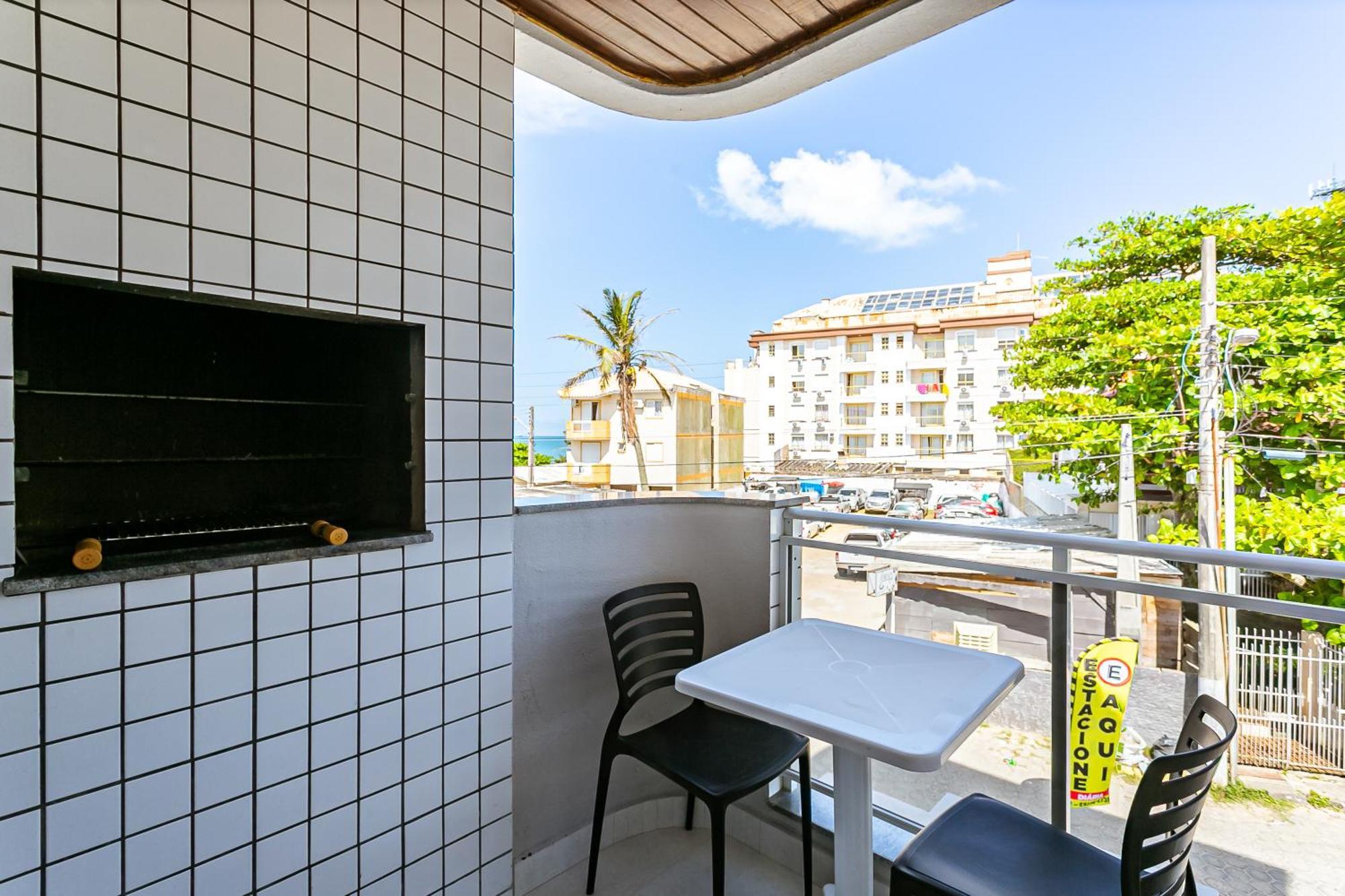 Predio Com Apartamentos Completos, Com Piscina E A Passos Da Praia - Agua Marinha フロリアノポリス エクステリア 写真